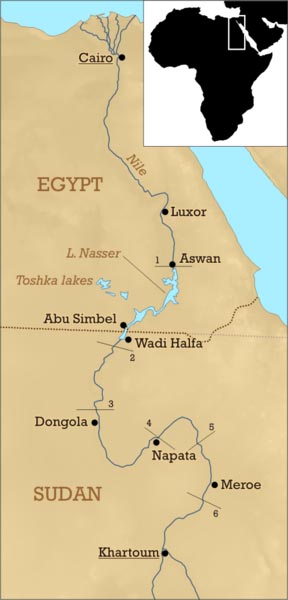 nubia map
